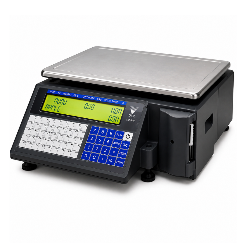DiGi SM-320B Boyunsuz Barkodlu Elektronik Terazi 30 Kg