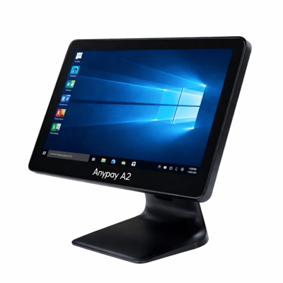 AnyPay A2 15.6" Intel Core i5 5. Nesil Tek Ekran POS PC – 8 GB RAM – 128 GB mSATA SSD – Siyah