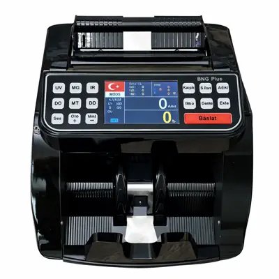 BNG Plus Mobil Seyyar Şarjlı TL / EURO Para Sayma Makinesi