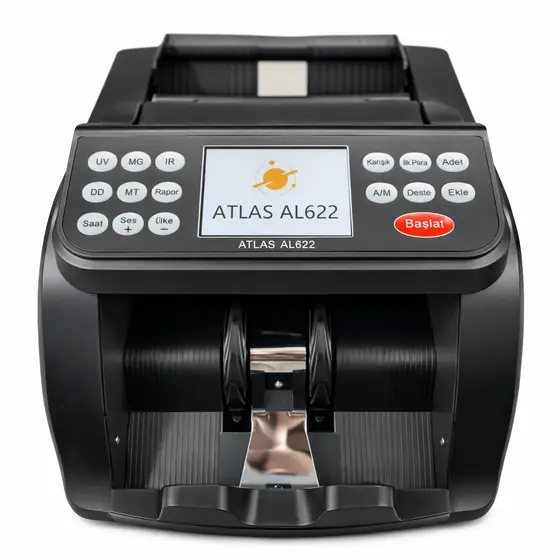 Atlas AL 622 / TL- Euro Kağıt Para Sayma Makinesi