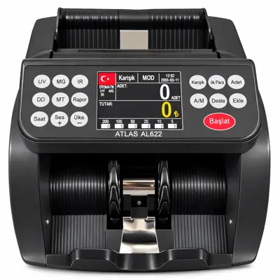 Atlas AL 622 TL / EURO Kağıt Para Sayma Makinesi