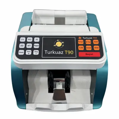 Turkuaz T90 TL / EURO Kağıt Para Sayma Makinesi